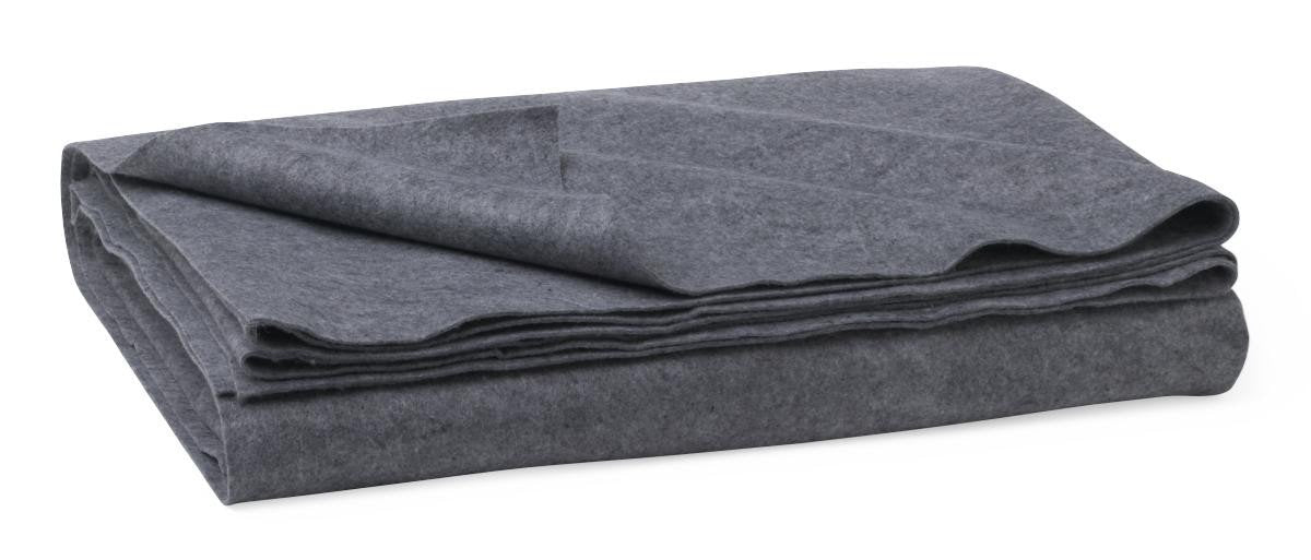 Medline Disposable Emergency Blanket, 40 x 80, Gray (Pack of 10)