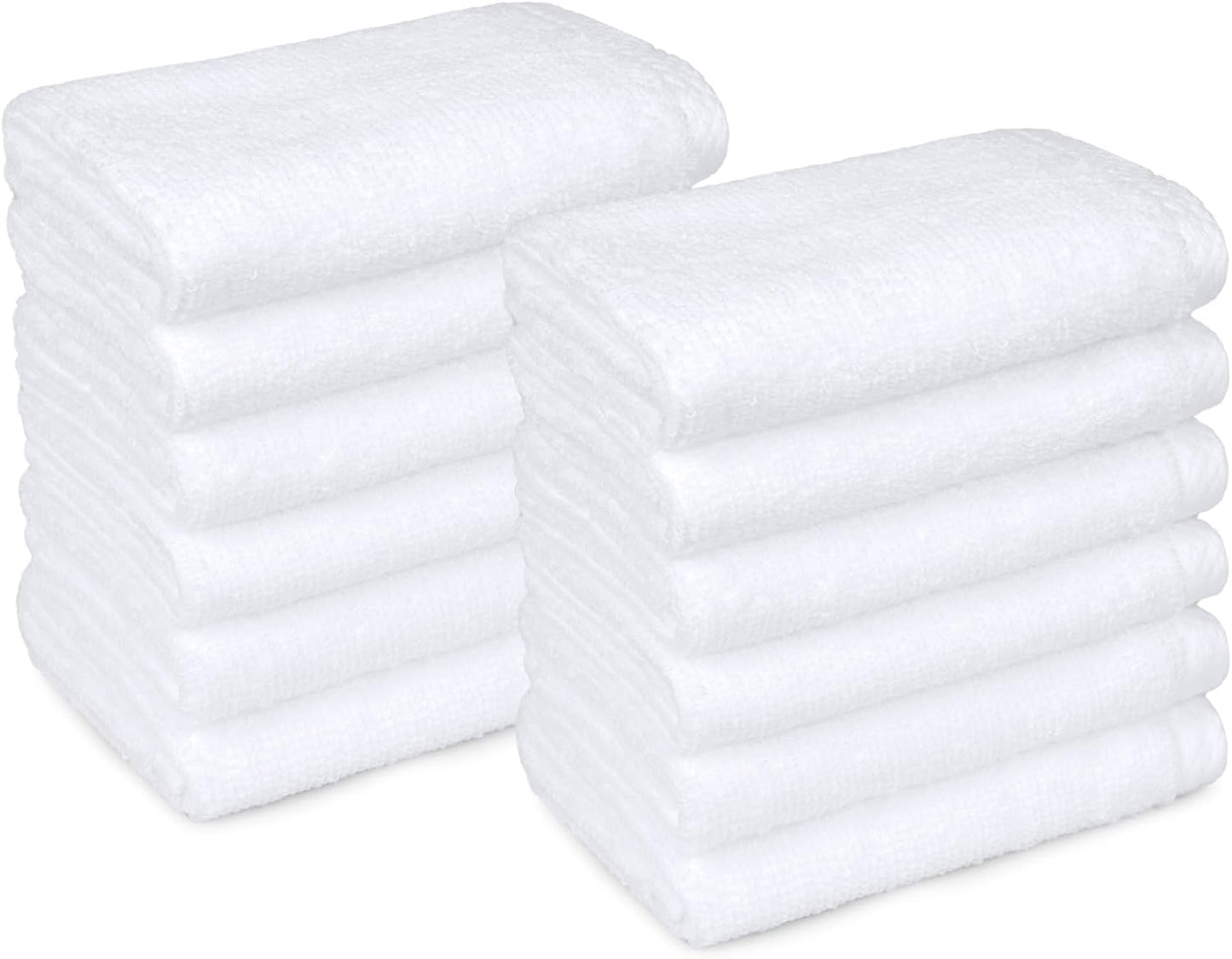 Amazon Basics 2 Piece Quick-Dry Oversize Bath Towel, 100% Cotton, Lake Blue, 54" x 30"