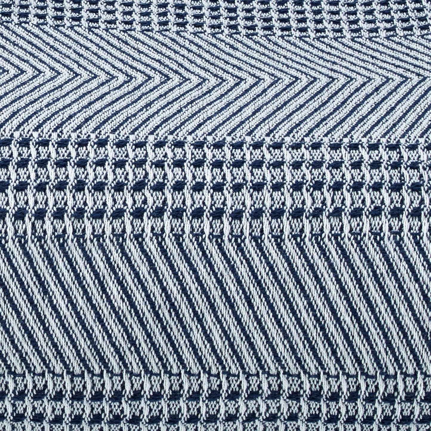 Nautica Blanket Soft Cotton Bedding, Medium Weight for All Seasons, Queen, Navy
